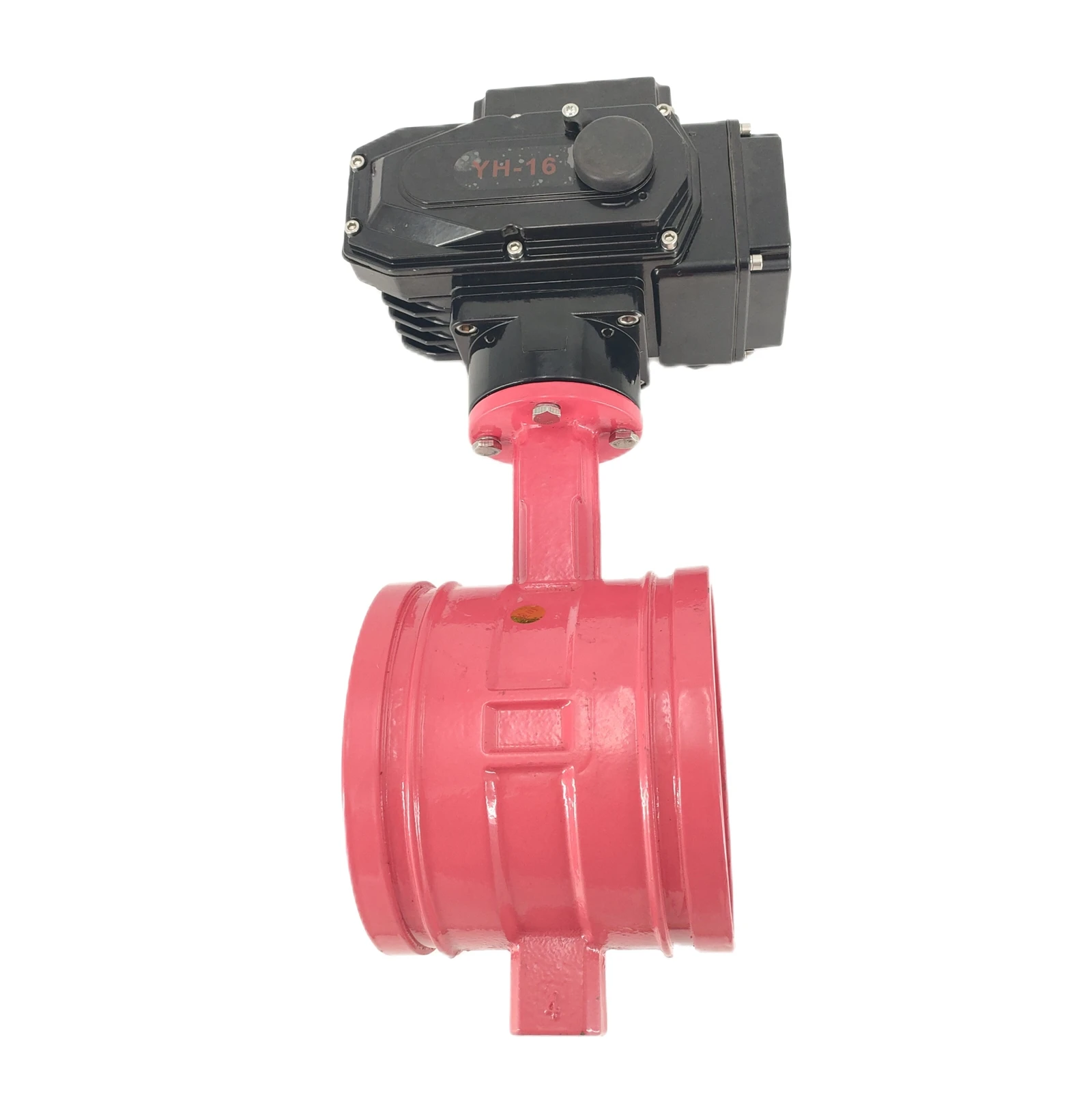 Electric groove clamp butterfly valve3